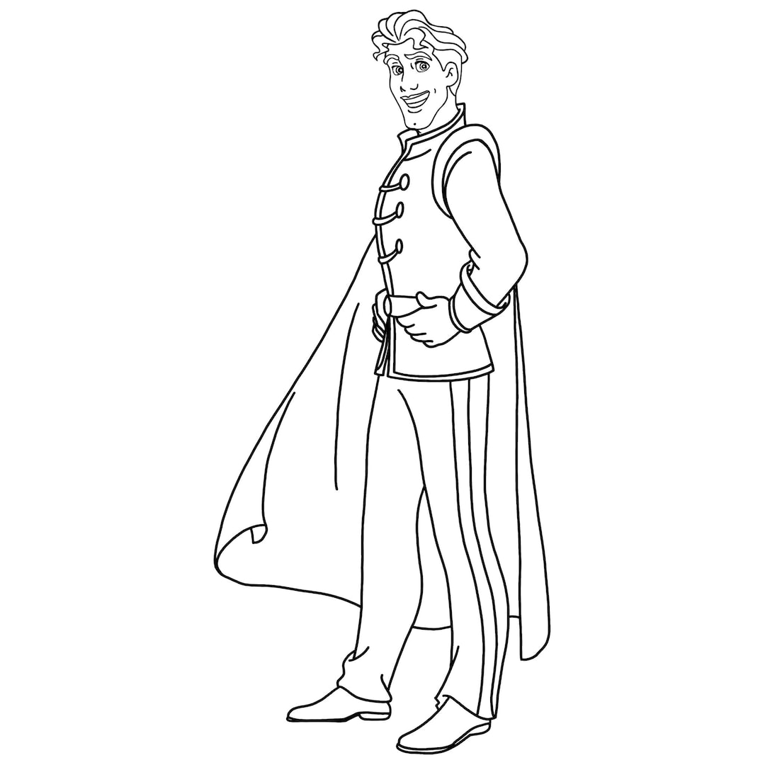 Prince Naveen the Princess and the Frog Digital Files Svg/png/pdf/jpeg ...