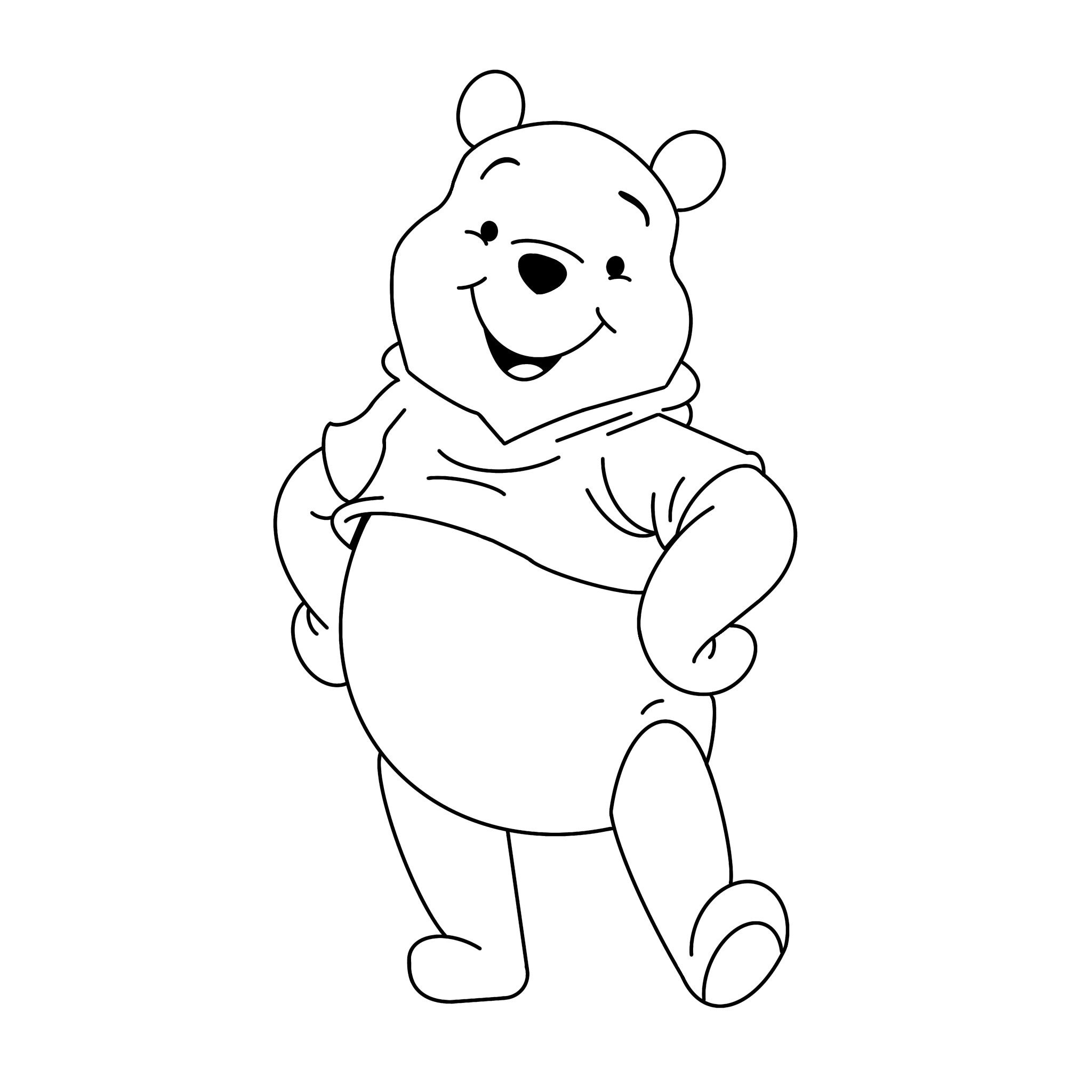 Winnie lourson Fichier SVG - Etsy France