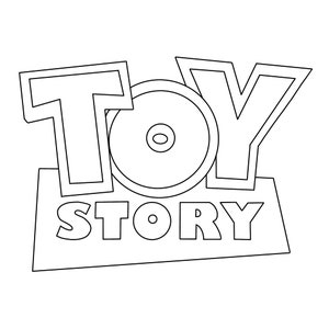 Toy Story Logo Digital Files Svg/pdf/png/jpeg Kids Coloring Pages - Etsy