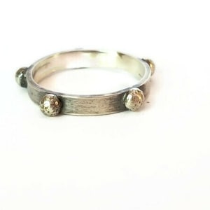 Stack Ring,Japa ring,oxidized Japa ring,Mantra Repitition ring,Meditation Ring,Yogic Ring,prayer ring,stacking ring,rosary ring,fidget ring