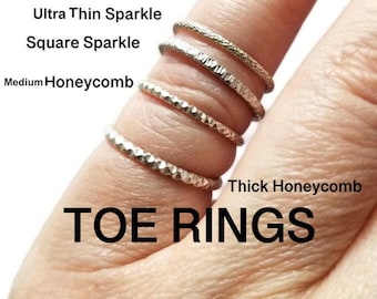 Sterling Silver Toe Ring, Knuckle Ring, Toe Jewelry, Beach Jewelry, toe art, Summer Jewelry, Silver Toe Ring, Foot Jewelry, closed toe ring
