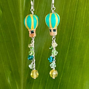 Hot Air Balloon Earrings
