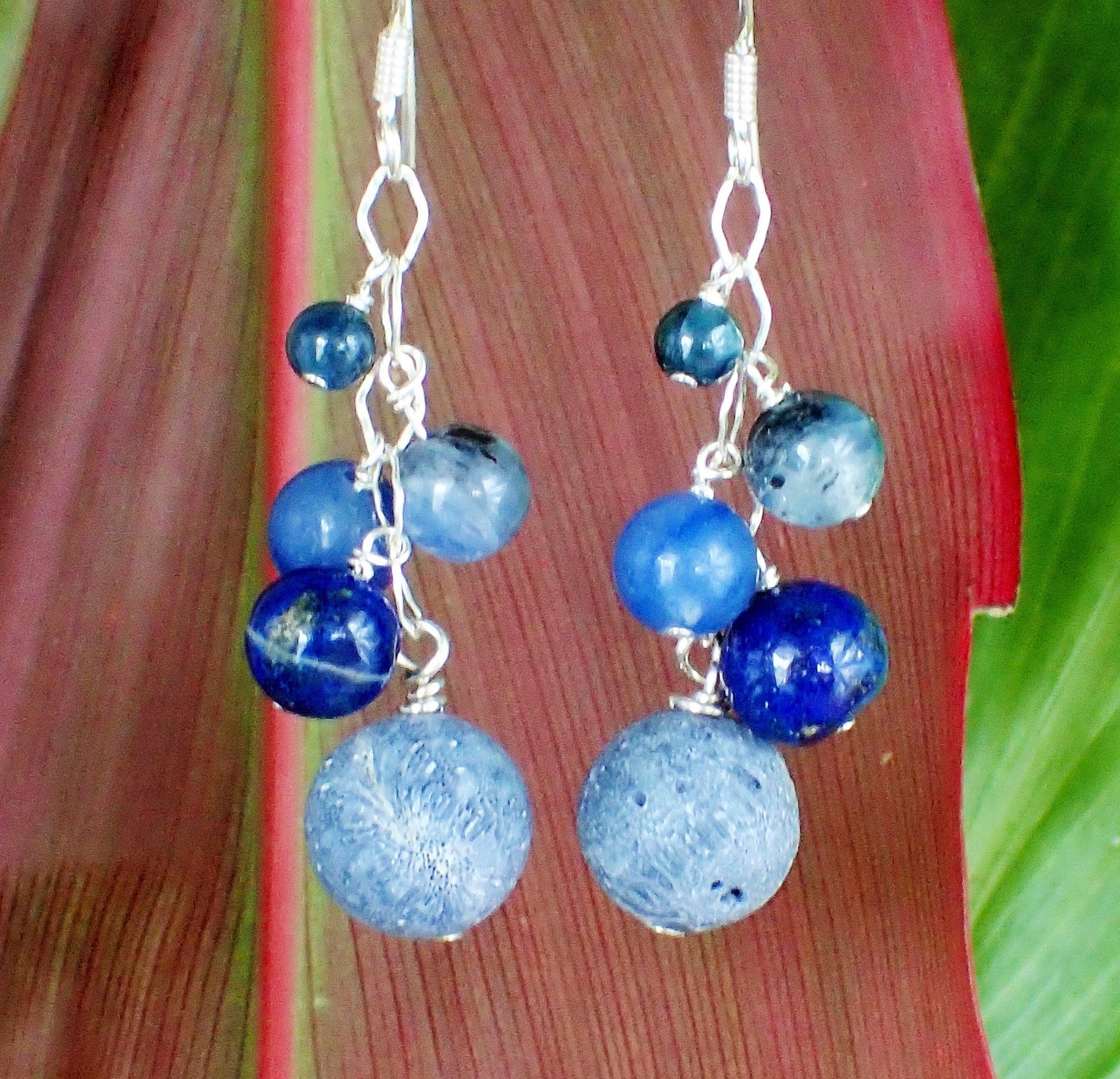 Sky Blue Coral Earrings JETLAGMODE islamiyyatcom #56 Sky Blue Coral Earrings JETLAGMODE islamiyyatcom