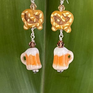 Porter Beer Earrings