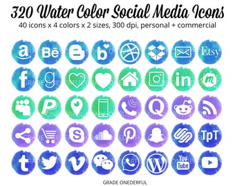 Download Free Metallic Teal Social Media Icons For Commercial Use In Aqua Etsy SVG Cut Files