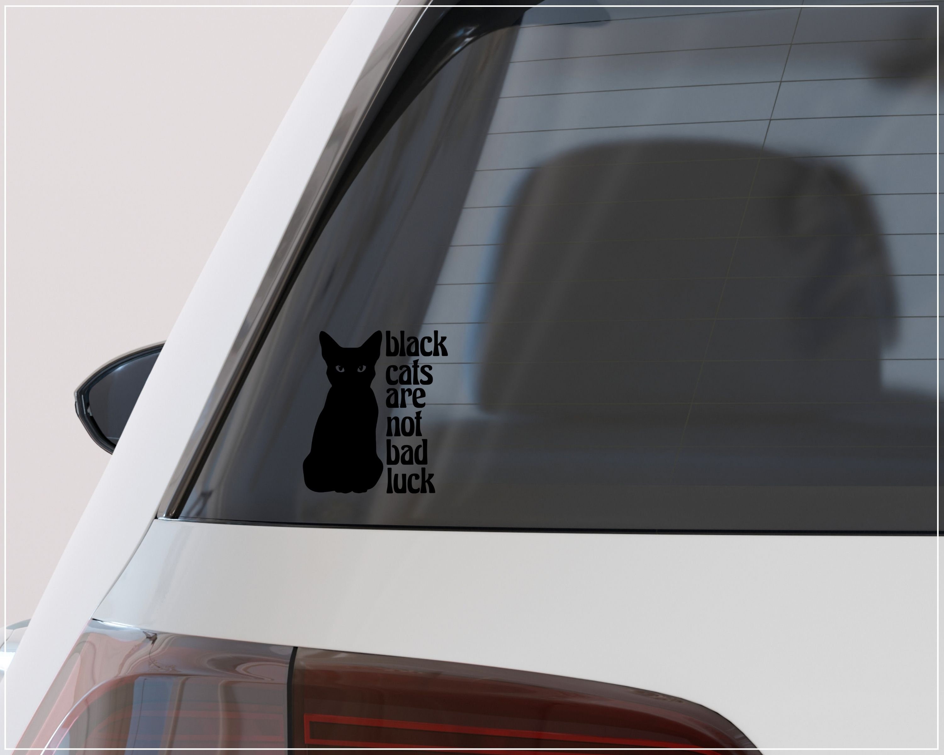 Black Cat Svg Png Black Cats Are Not Bad Luck Svg Png Cat Svg Kitten