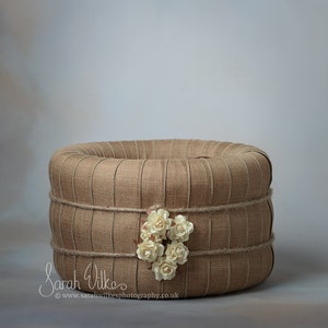 Newborn Digital Background x2 -Natural Basket