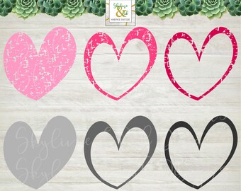 Baking Heart Svg Etsy