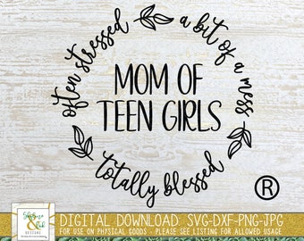 Often Stressed A Bit of A Mess but Totally Blessed Mama & Mom - Etsy