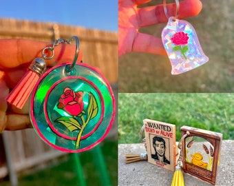 Hand Made/Painted Keychain