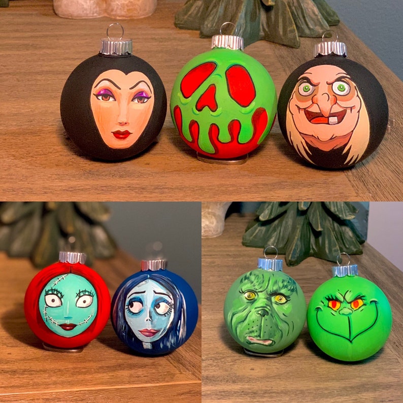 Hand Painted Ornament : Your choice of characters image 5