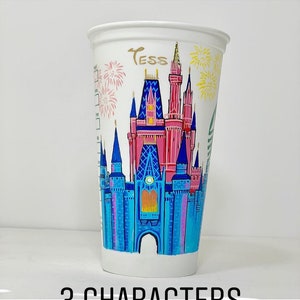 Hand Drawn Starbucks Reusable Cups Your choice of character s image 2