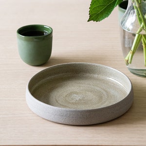 Stoneware Dinner Plate Pottery Handmade Stoneware Dish Ceramic Dinnerware Organic Dinnerware Ceramic Dinner Plates Wedding Gifts