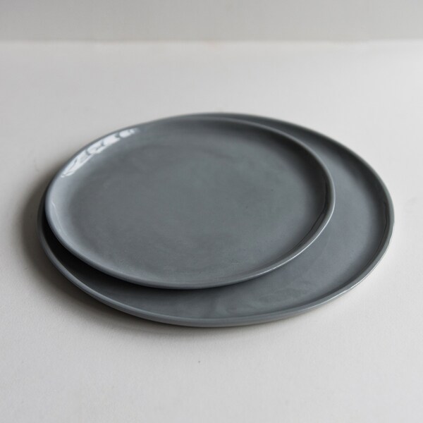 Dinner Plates Set Porcelain Dinner Plates Ceramic Dinner Set Handmade Ceramic Dish Set Ceramic Dinnerware Ceramic Wedding Plates Dessert