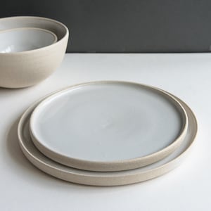 Stoneware Dinner Plates Stoneware Dinnerware Handmade Stoneware Dish Ceramic Dinnerware Organic Dinnerware Ceramic Dinner Plates