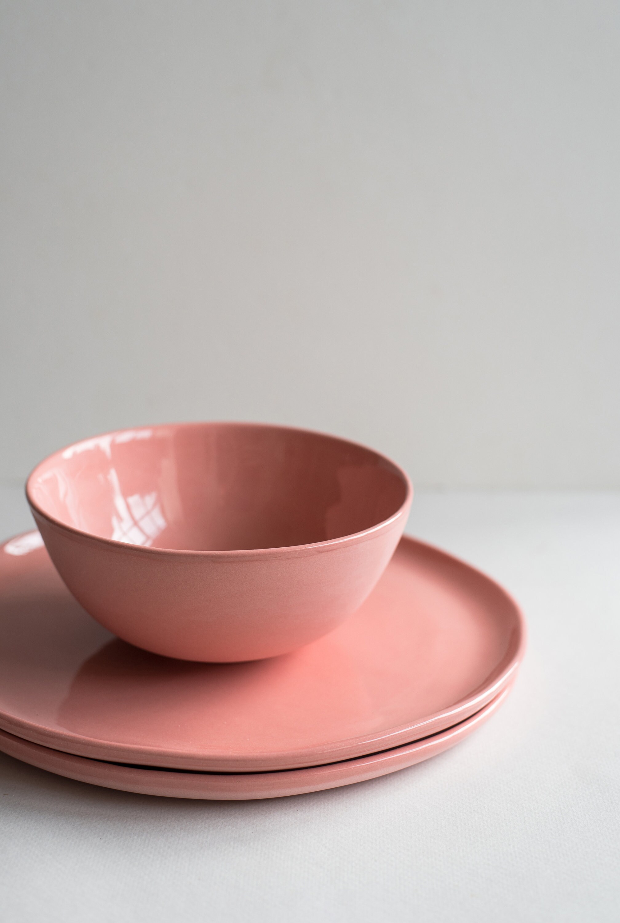 Ceramic Dinnerware Plates Handmade Porcelain Dinner Plate Etsy