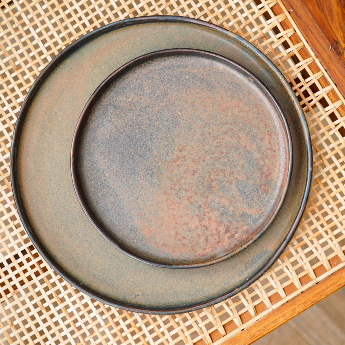 Handmade Stoneware Dinner Plates