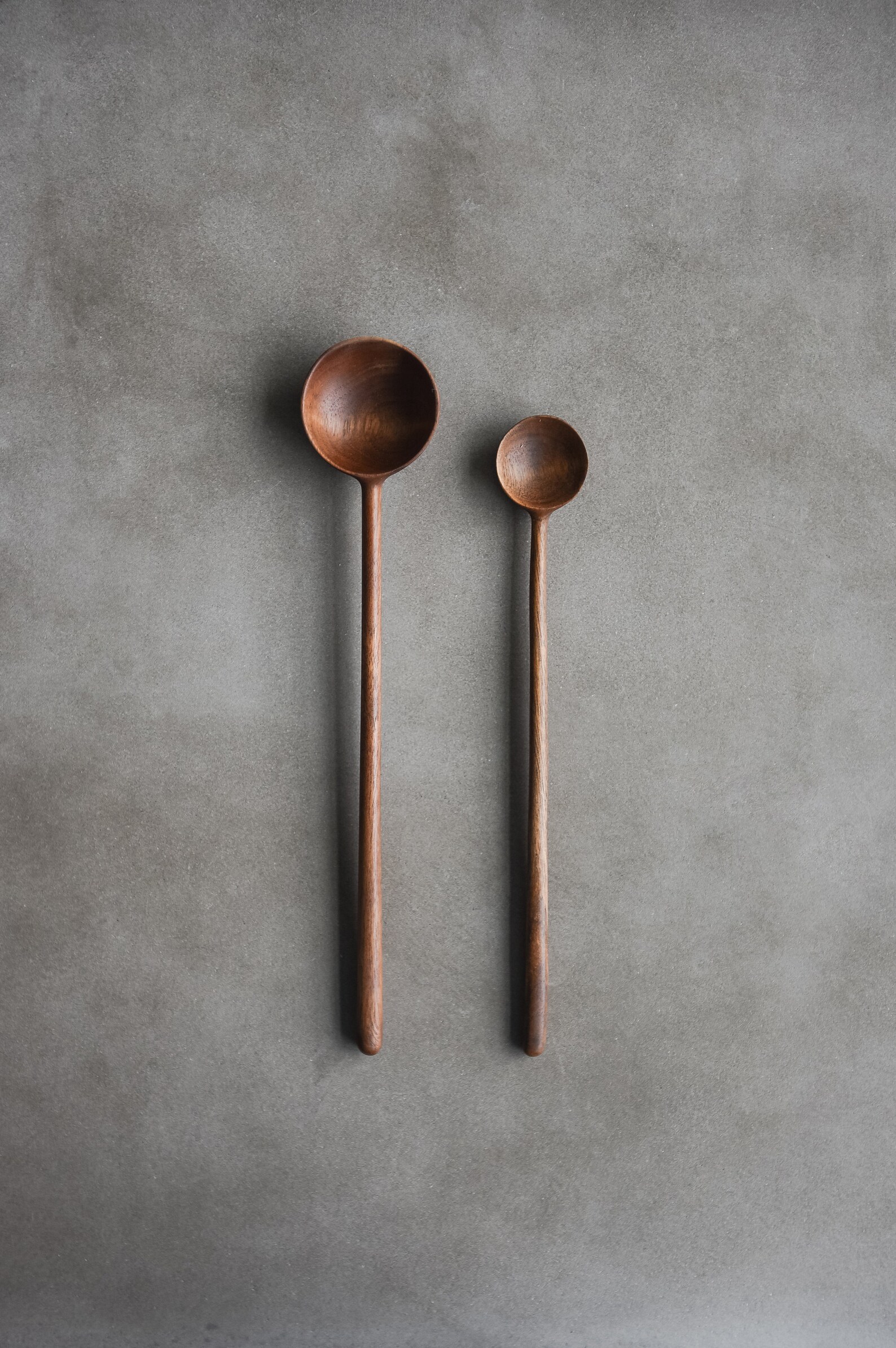 Hand Carved Long Coffee Spoon. Volume 1 Walnut Wood Wooden Etsy