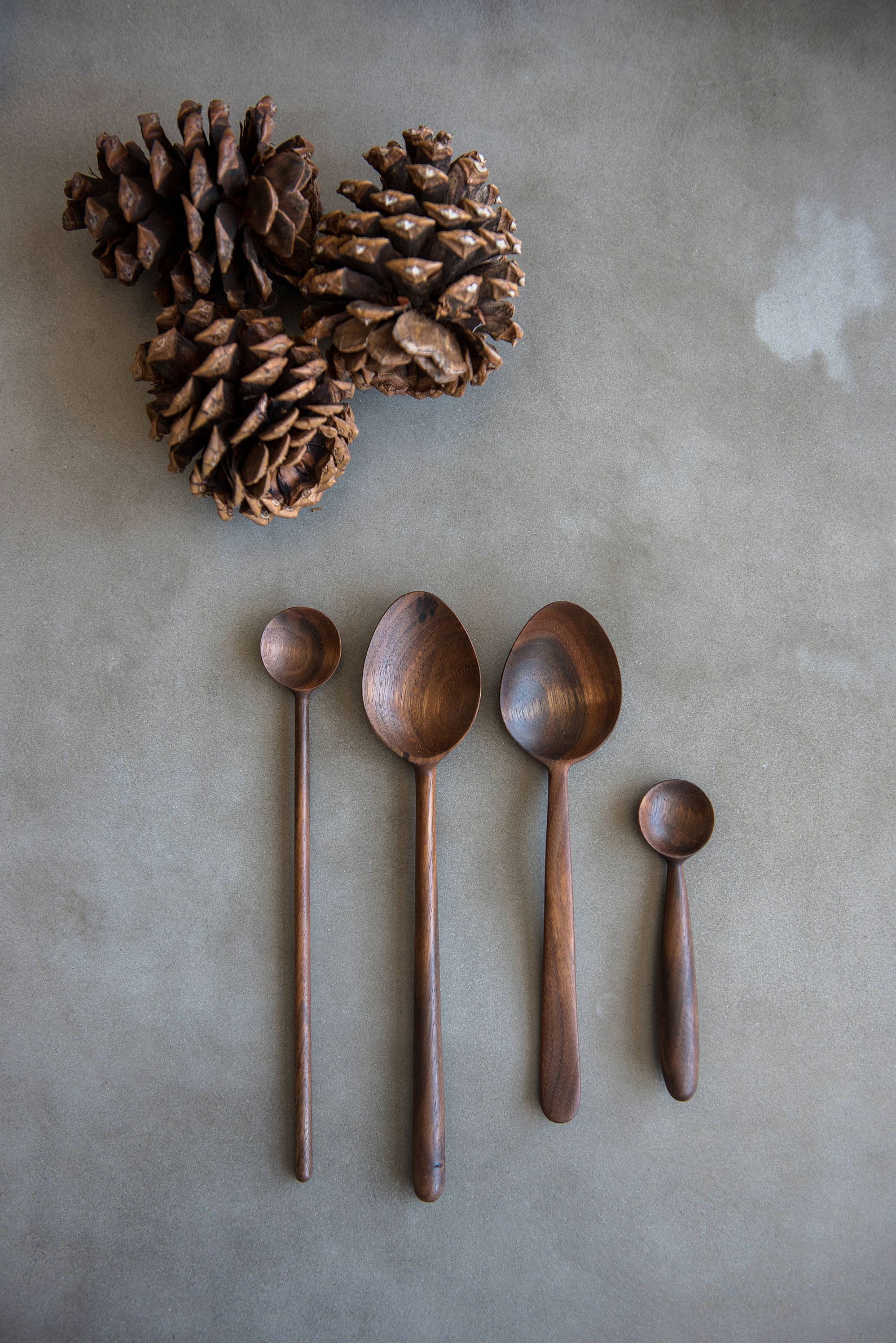 Hand Carved Long Coffee Spoon. Volume 1 Walnut Wood Wooden Etsy
