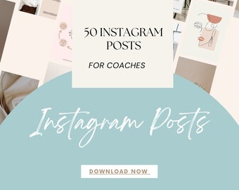 50 Social media posts  for Coaches