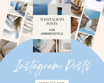 35 Instagram Posts for Airbnbs/Hotels