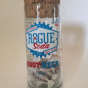 Beer Bottle Stash Jar: Rogue Brewing Root Beer