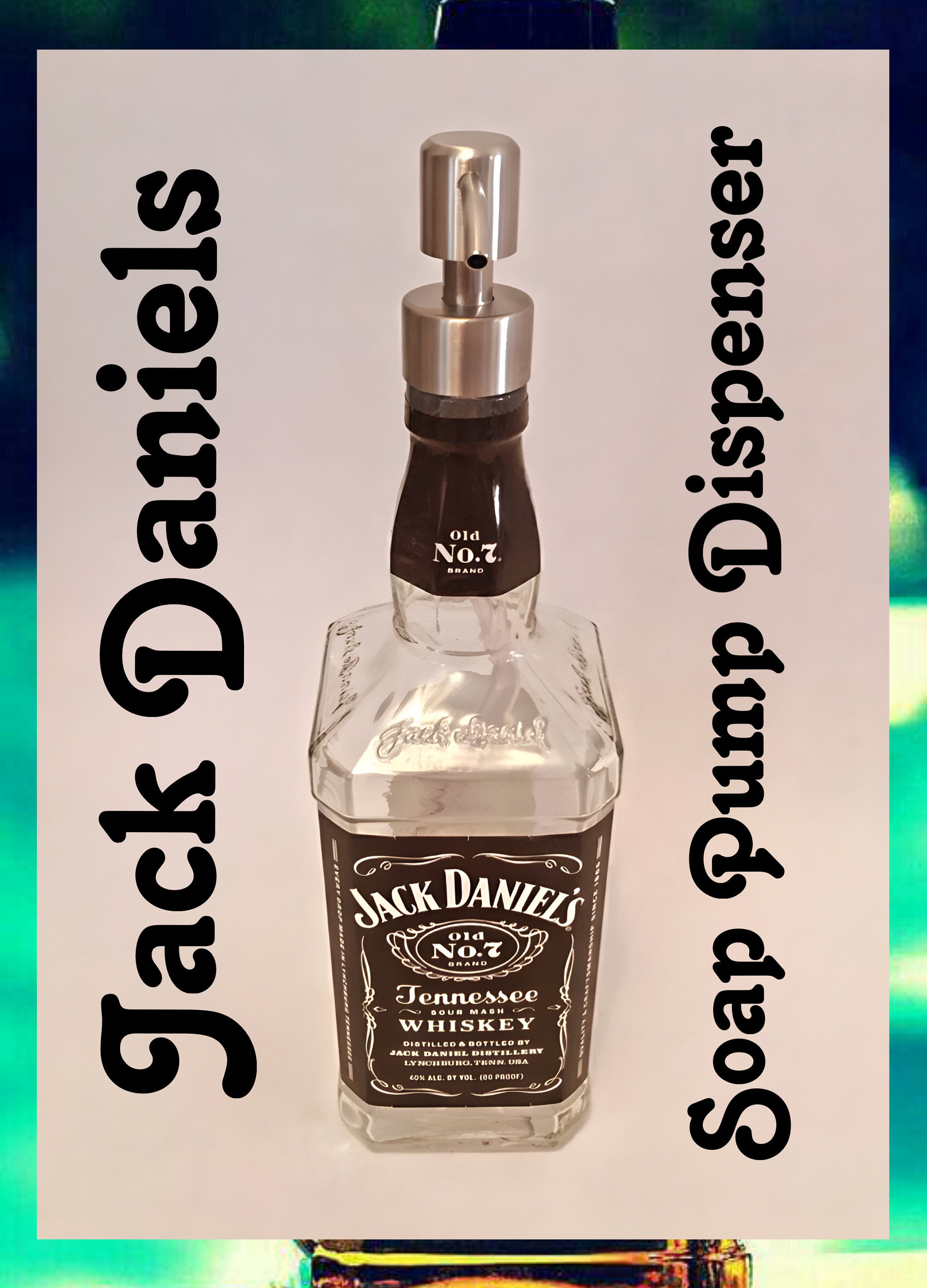 Jack Daniels Whiskey-old #7 | Liquor Bottle Dispenser -1 Liter