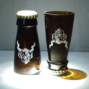 Stone Brewing | Gargoyle Beer Bottleneck Shot Glass (Set of 2)