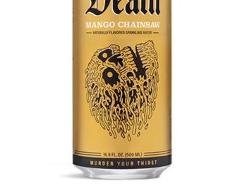 Liquid Death Mountain Water Sparkling & Still Water Can Candle 16oz 