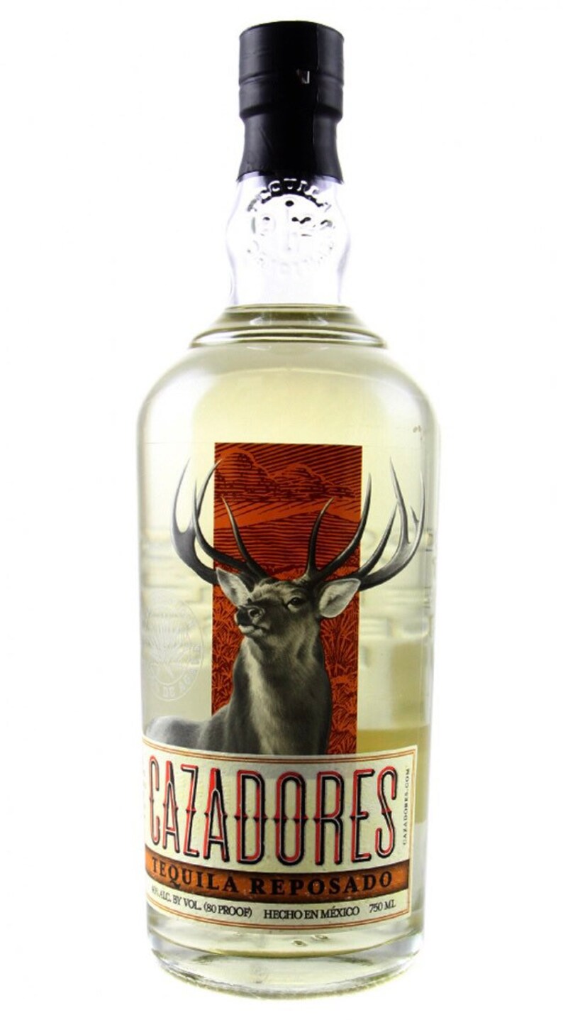 Cazadores Tequila Bottleneck Shot Glass set of 2 Etsy