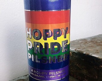 Hoppy Pride Pilsner - Shipyard Brewing | Beer Can Candle (16 oz)
