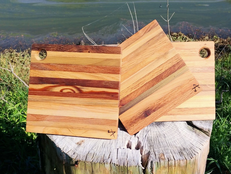 Square Tobacco Stick Cutting Board / Cheese Board / Tobacco Etsy