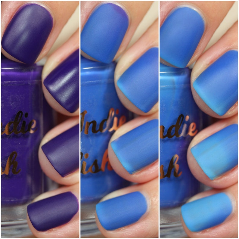 Thermal Nail Polish Mystery Box 4 LG 15ML Free Shipping Etsy