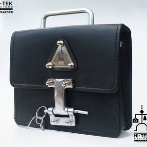 Hallo Tek ALEXANDER Leder cross Body Handtasche mittlerer Größe ungewöhnlich einzigartige Frau