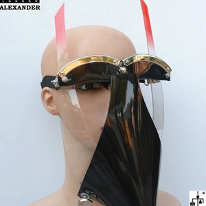 30% OFF Hi Tek handmade futuristic modern steampunk cosplay cyberwave gothic sic fi costume artist unusual party transfomer eyewear mask