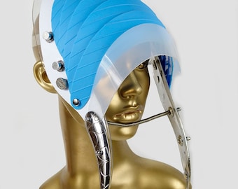Hi Tek Alexander handmade futuristic modern futuristic, sci fi ,steampunk  unusual party eyewear mask hat