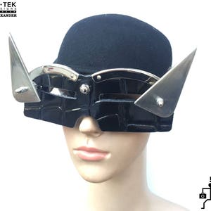 Hallo Tek Alexander handgemachte futuristische moderne Steampunk Cosplay Cyberwave Gothic sic Fi Künstler Stil Kostüm Künstler ungewöhnliche Partei Brillen Maske