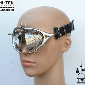 Hi Tek Alexander handmade futuristic modern steampunk eye wear