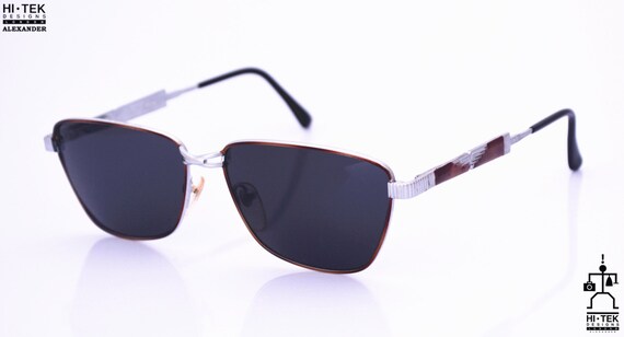 Hi Tek Alexander square metal Steampunk  wayfarer… - image 2