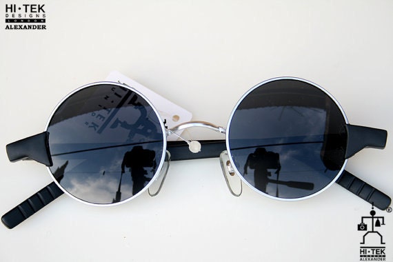 ★HANGLE EYEWEAR★ Round Geek Chic Sunglasses Black Green Hy MUSINSA | HANGLE EYEWEAR Geek chic edge sunglasses green