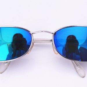 HiTek Vintage oval metal frame vintage steampunk uv 400 unisex  aviator  men‘s sunglasses