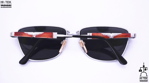 Hi Tek Alexander square metal Steampunk  wayfarer… - image 4