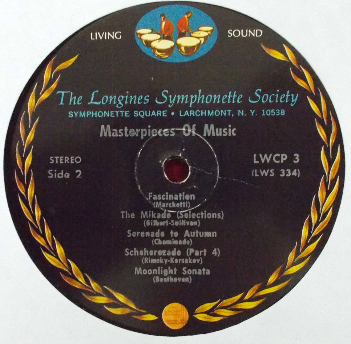 Longines Symphonette Society Masterpieces Of Music Vinyl Lp Etsy