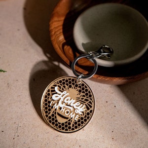 Honey I&#39;m Home Acrylic Retro Keychain