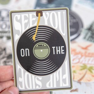 See You On The Flip Side Sticker