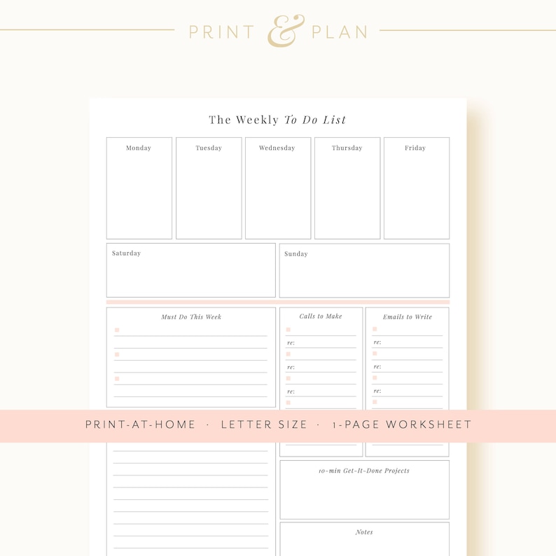 Weekly Planner Printable, Weekly Program Printable Planner Pinterest Planner Just one Website page Program Undated Planner In direction of Do Record Printable Checklist graphic about Schedule Printable identified as Weekly Planner Printable, Weekly Timetable Printable Planner Pinterest Planner One particular Web page Schedule Undated Planner Towards Do Listing Printable Record