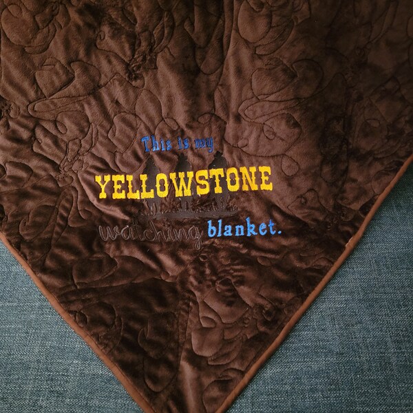 Yellowstone Watching Blanket Svg Etsy