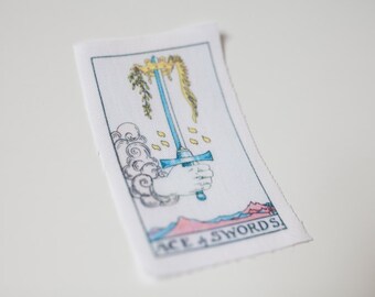 CHOOSE YOUR OWN - Pick Any Card In The Rider-Waite Tarot Deck - Sew On Patch