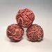 Writhing Ball of Worms - Now with Realistic Slime Coat! - Varnished Polymer Clay Sculpture - Open Stock 