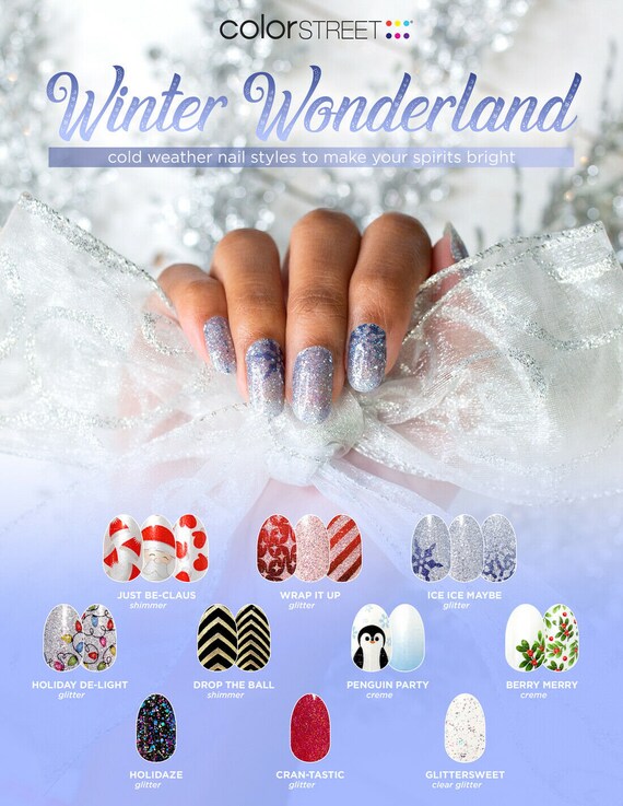 Color Street Winter Wonderland Collection | Etsy